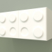 3D modeli Çocuk yatay duvar rafı (Beyaz) - önizleme