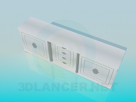 modelo 3D Consola - escuchar modelo 3D Consola - escuchar