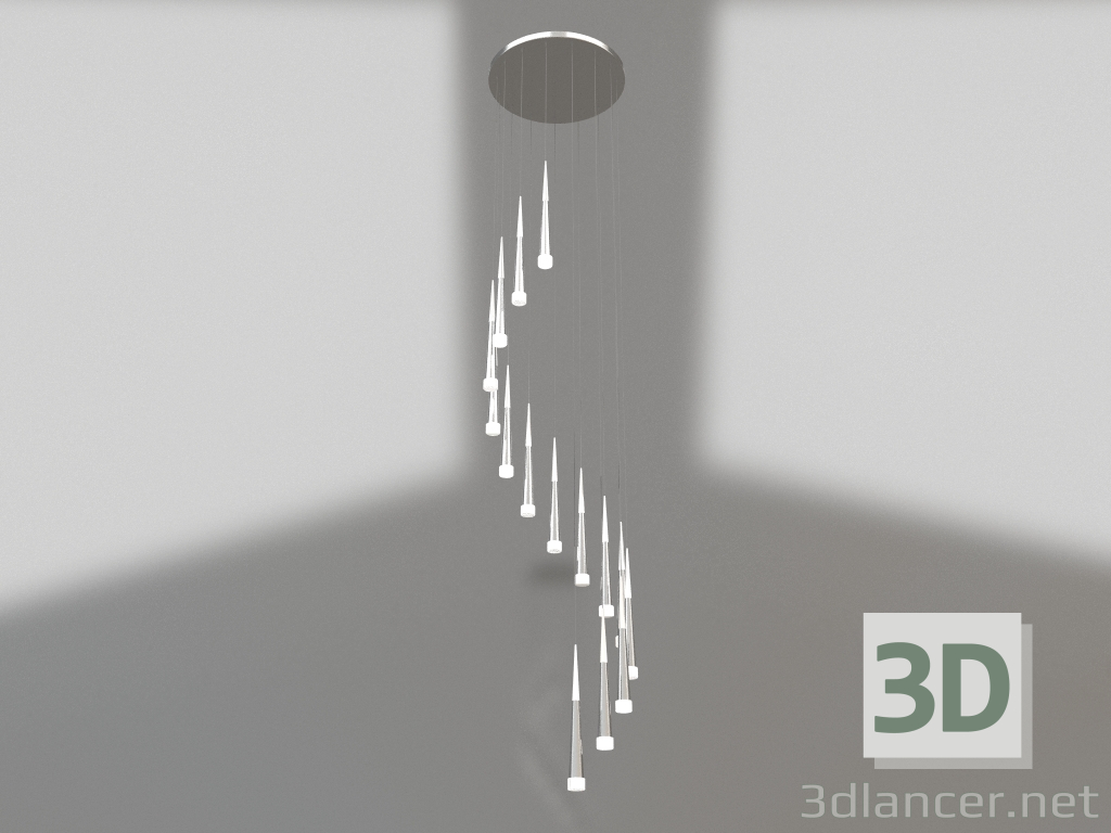 3d model Hanger ray chrome (6114-15A,02) - preview