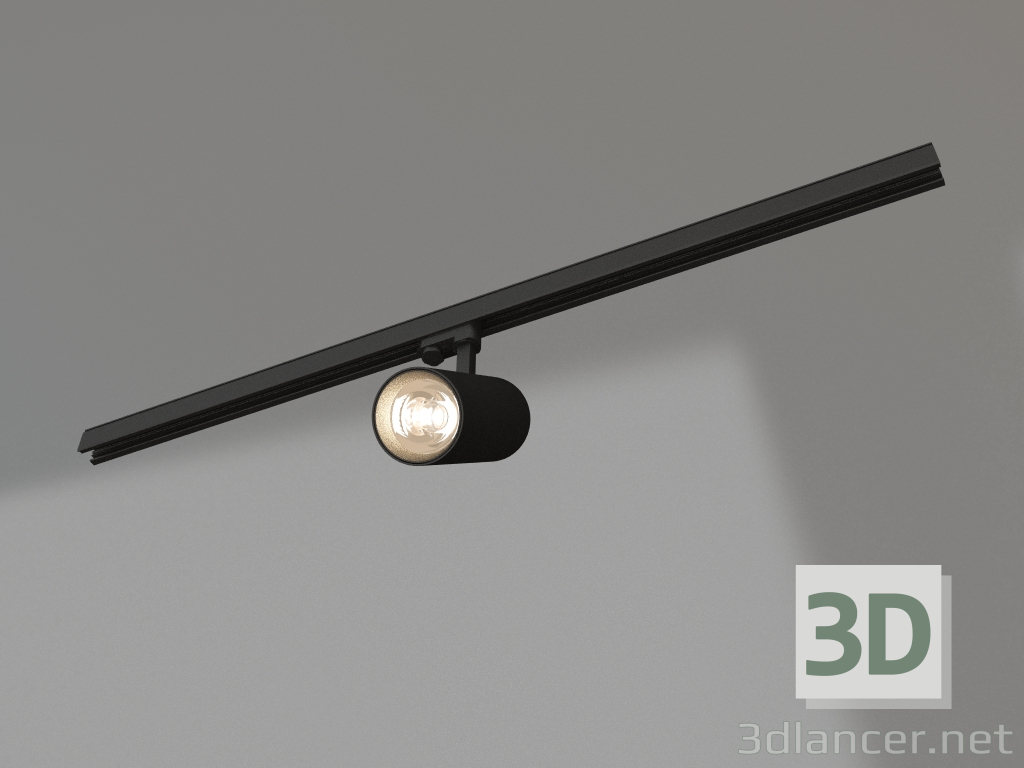 3D Modell Lampe LGD-GERA-4TR-R90-30W Warm3000 (BK, 24 Grad, 230V) - Vorschau