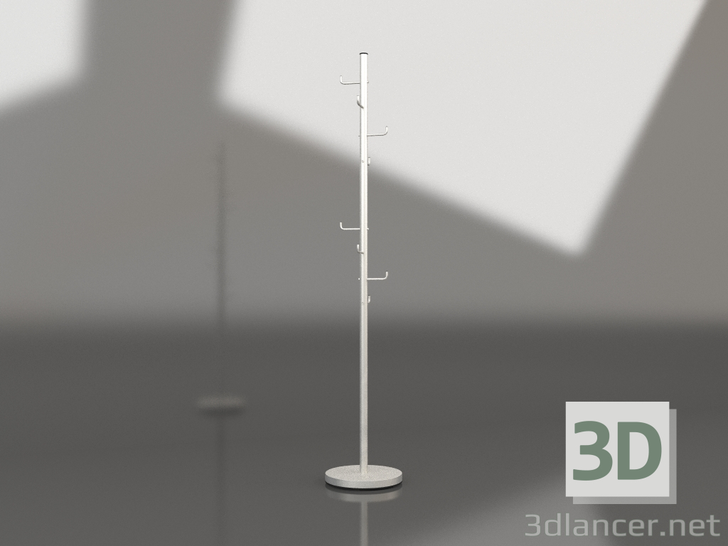 modello 3D Appendiabiti su ganci - anteprima