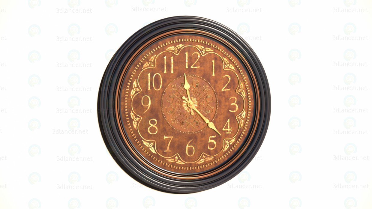 3d model Reloj de pared - vista previa