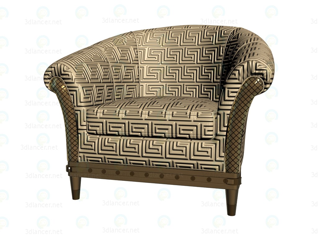 3d model Milady sillón - vista previa