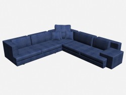 Corner sofa 1 Ellington