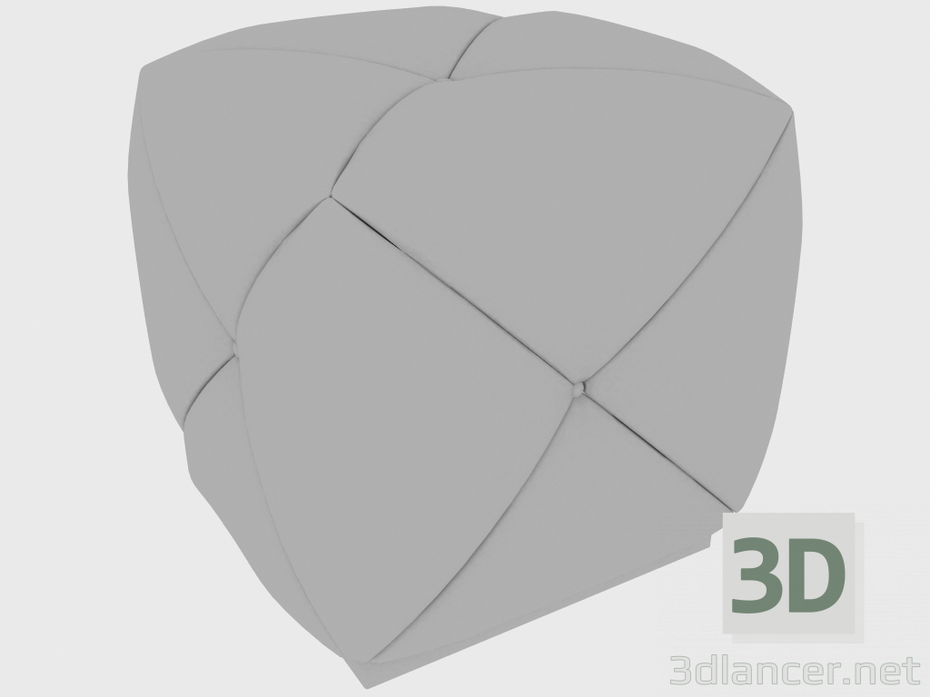 3D modeli Pouf Zorunlu POUF (40x40xH65) - önizleme