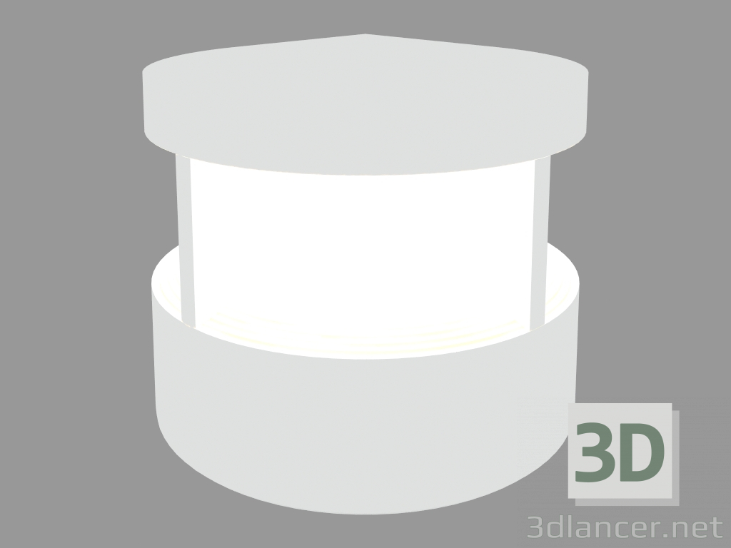 3d model Lámpara de poste REEF 360 ° (S5216) - vista previa