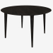 3d model Dining table round (gray stained ash D120) - preview