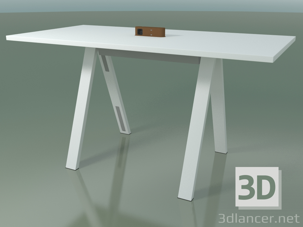 3d model Table with office worktop 5021 (H 105 - 200 x 98 cm, F01, composition 1) - preview