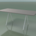 3d model Rectangular table 5410 (H 74 - 79x179 cm, laminate Fenix F04, V12) - preview