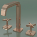 3d model 3-hole basin mixer 170 (36108300, Polished Red Gold) - preview