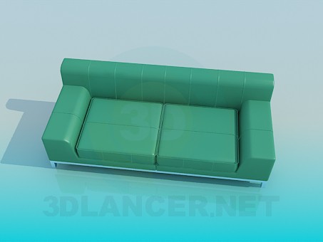 3d модель Диван хай-тек – превью 3d модель Диван хай-тек – превью