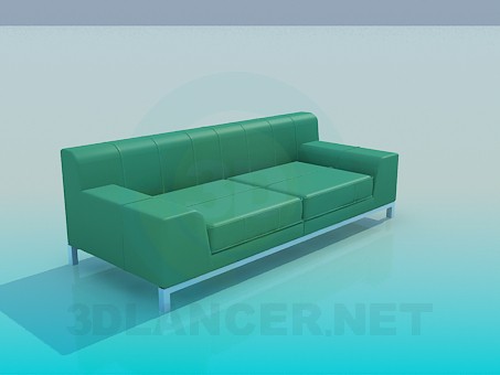 3d модель Диван хай-тек – превью 3d модель Диван хай-тек – превью