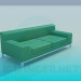 3D Modell Hi-Tech-Sofa - Vorschau