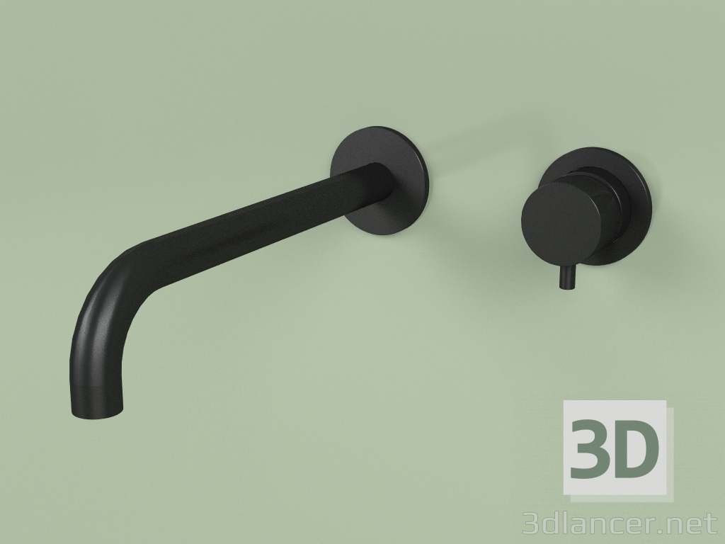 3d model Wall-mounted mixer with spout 250 mm (13 14, NO) - preview