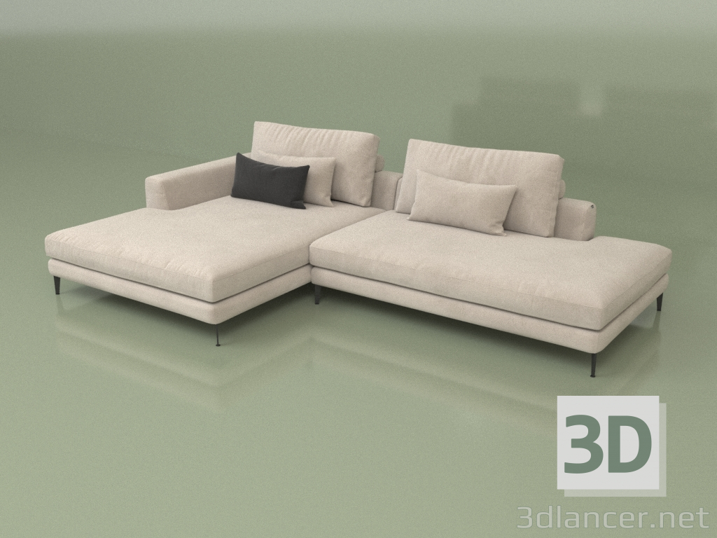 3d model Sofa Place Air A - preview
