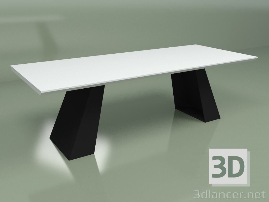 modello 3D Tavolo da pranzo Harvard - anteprima