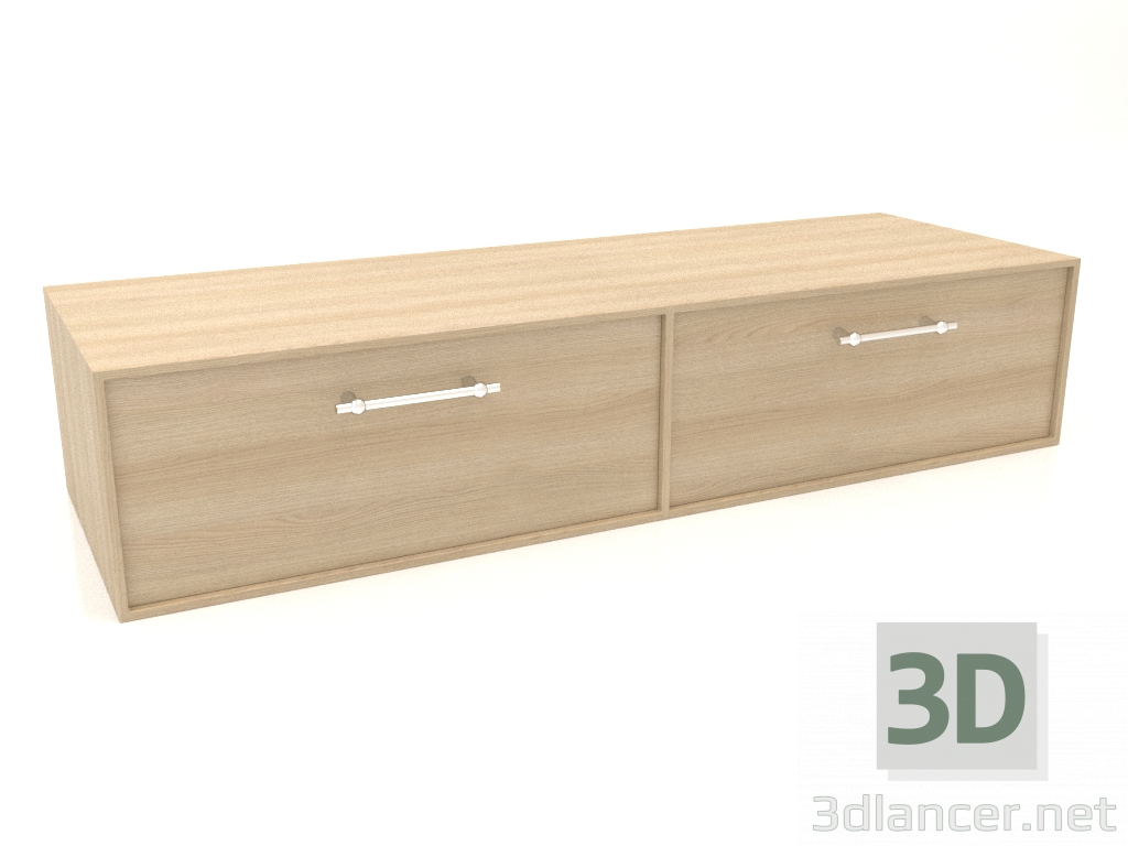 3d model Cabinet ТМ 062 (1200x400x250, wood white) - preview