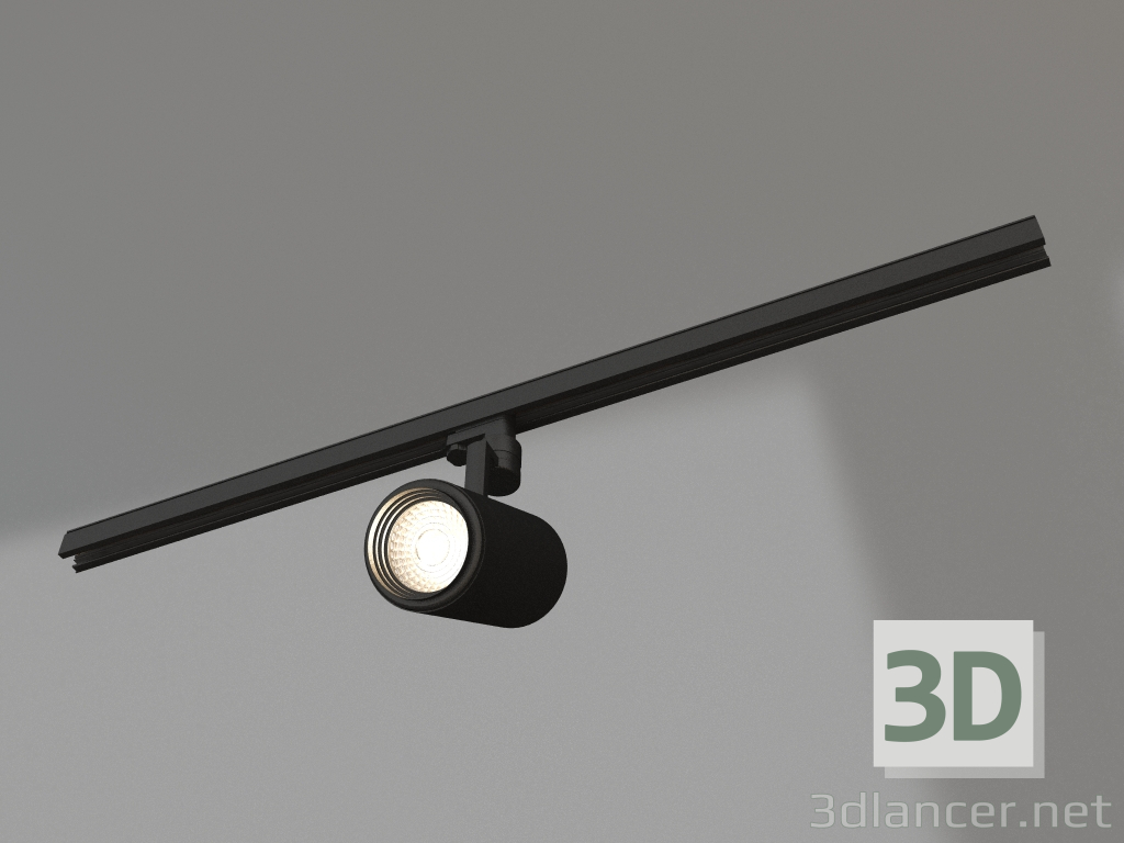 modello 3D Lampada LGD-ZEUS-4TR-R100-30W Bianco (BK, 20-60 gradi) - anteprima