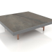 modèle 3D Table basse carrée (Anthracite, DEKTON Radium) - preview