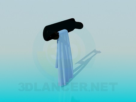 modèle 3D Porte-serviette - preview