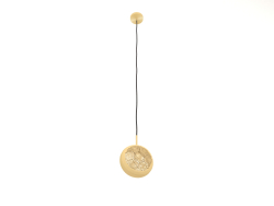 Hanging lamp Gringo Flat (Brass)