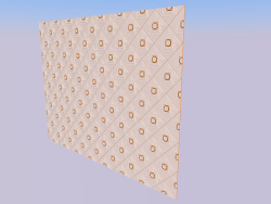 Panel de madera 3d