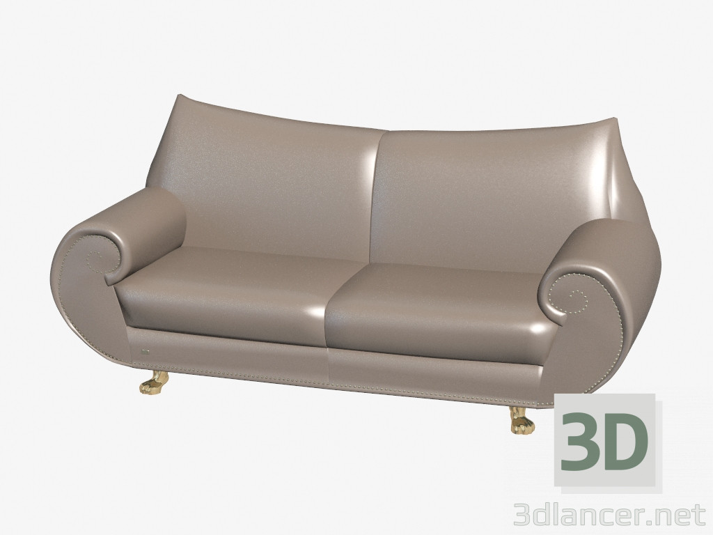 3D Modell Sofa Dreisitzer F210 - Vorschau