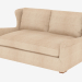 3d model Double Sofa Wing Back - preview