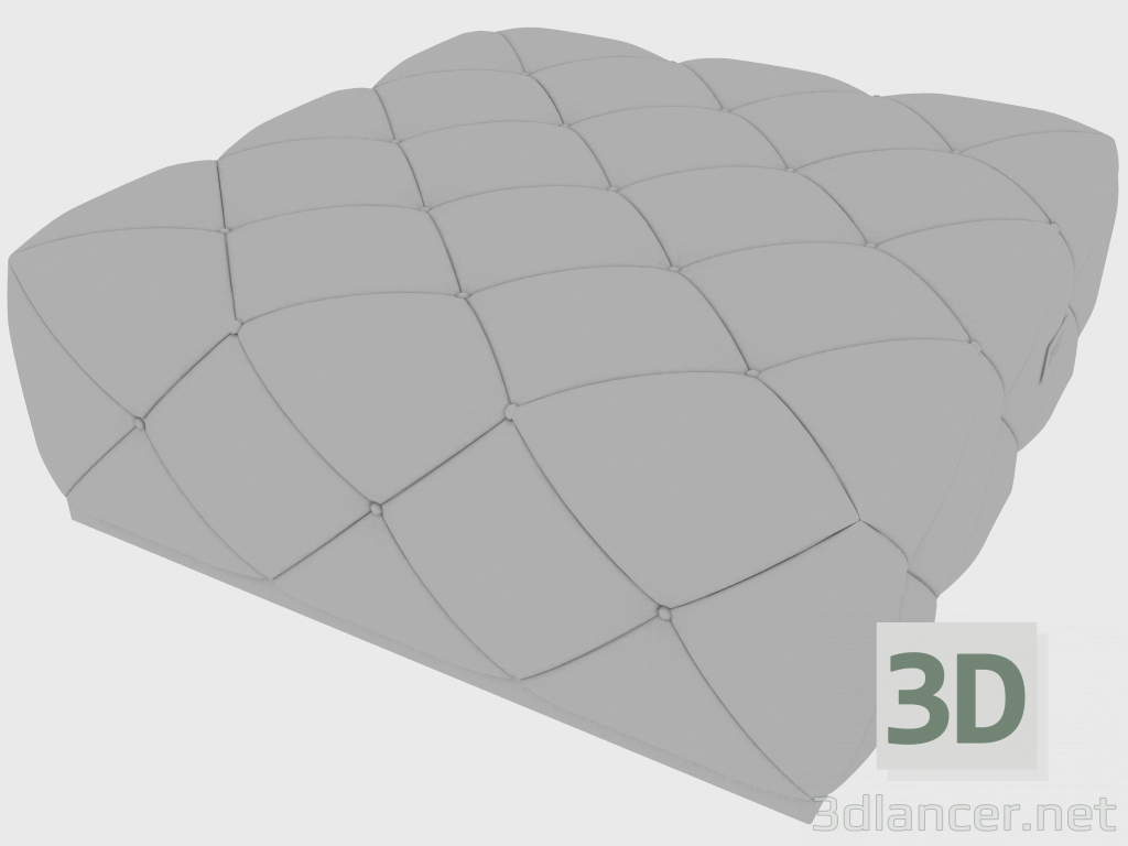 3D modeli Pouf Zorunlu POUF (105x105xH65) - önizleme