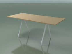 Rectangular table 5410 (H 74 - 79x179 cm, laminate Fenix F03, V12)