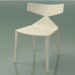3d model Chair 3700 (4 wooden legs, White) - preview