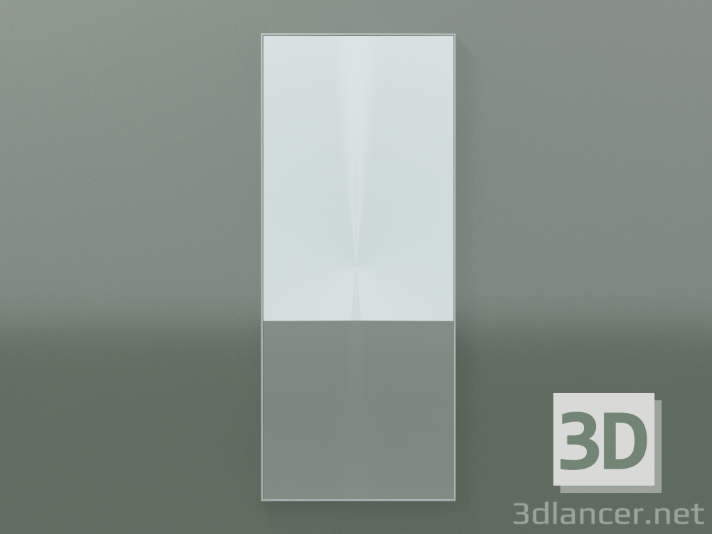 3D Modell Spiegel Rettangolo (8ATMG0001, Gletscherweiß C01, Н 144, L 60 cm) - Vorschau