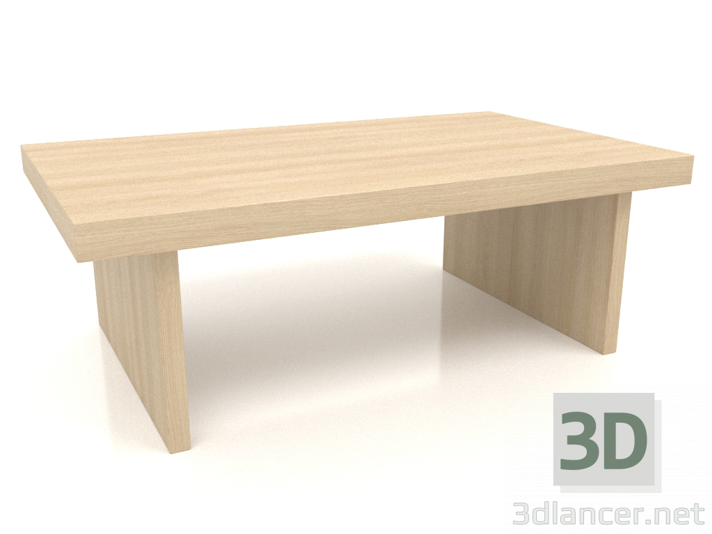 modello 3D Tavolo BK 01 (1000x600x350, legno bianco) - anteprima