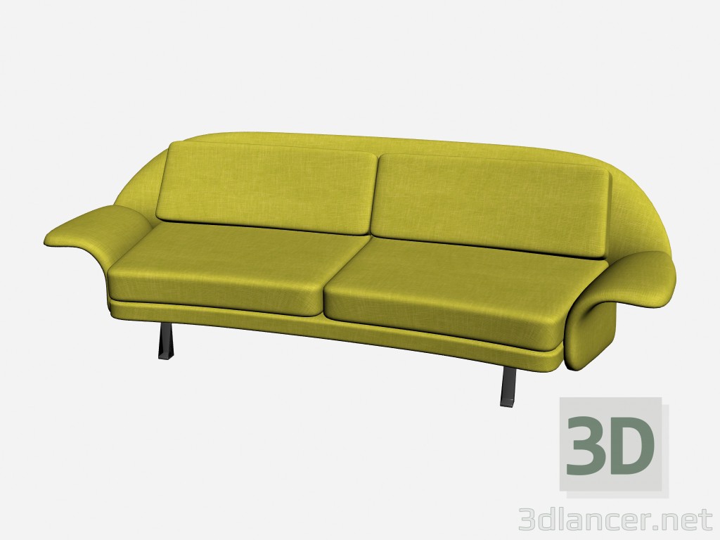 3D Modell Sofa Fly 1 - Vorschau