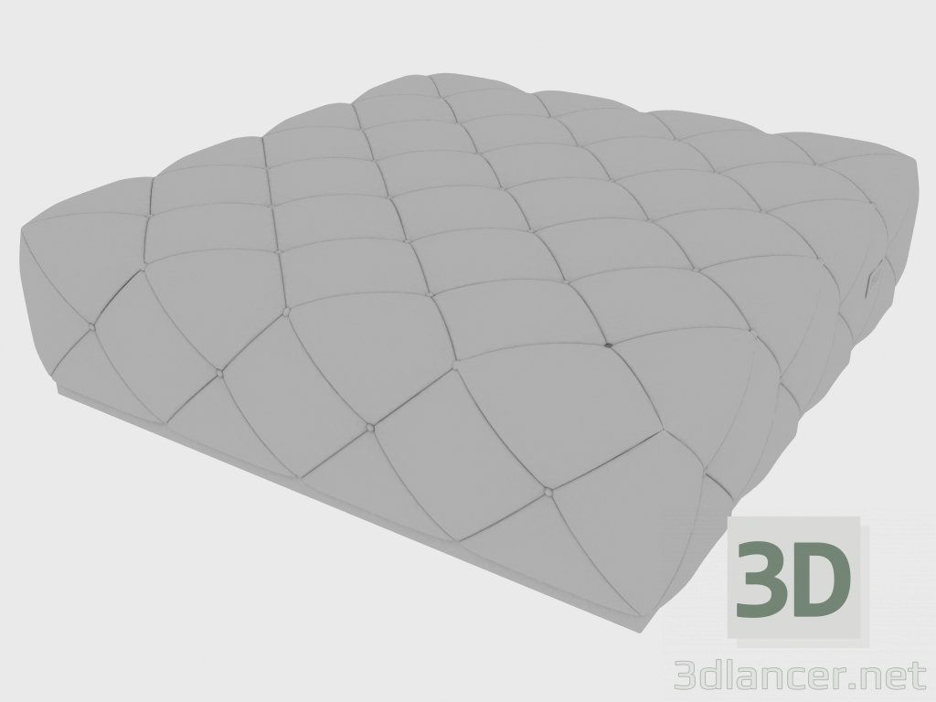 3D modeli Poof ZORUNLU (125x125xH65) - önizleme