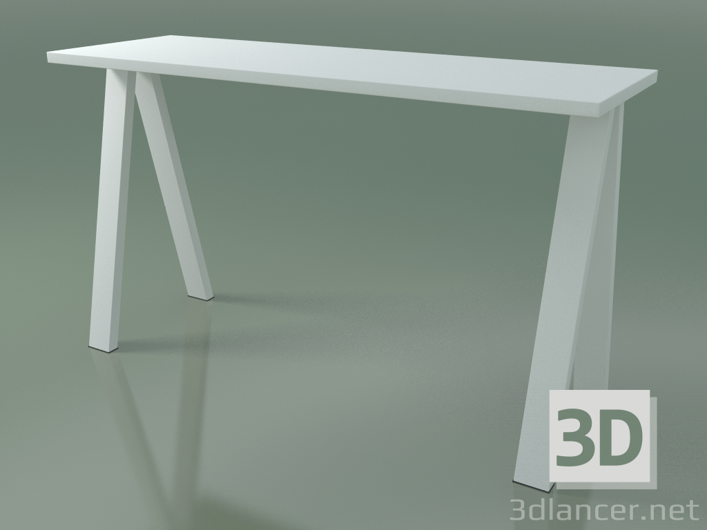 3D modeli Standart çalışma tablalı 5018 masa (H 105-179 x 59 cm, F01, kompozisyon 2) - önizleme