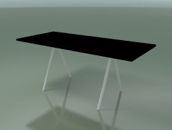 Rectangular table 5410 (H 74 - 79x179 cm, laminate Fenix F02, V12)