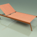 3d model Chaise longue 007 (Metal Rust, Batyline Orange) - preview