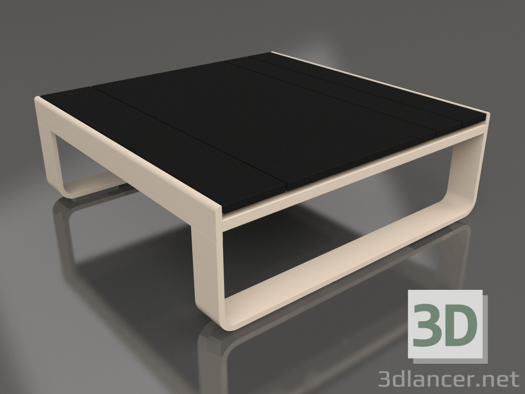 modello 3D Tavolino 70 (DEKTON Domoos, Sabbia) - anteprima