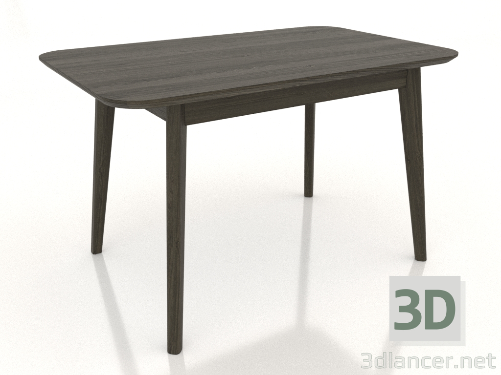 modèle 3D Table à manger 1200x750 mm (frêne noyer) - preview