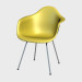 3d модель Eames Пластиковое кресло DAX – превью