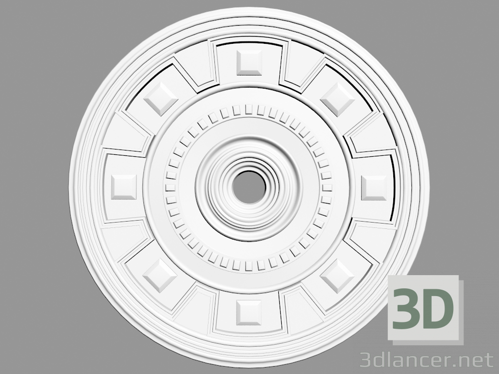 3d model Ceiling outlet (P56) - preview
