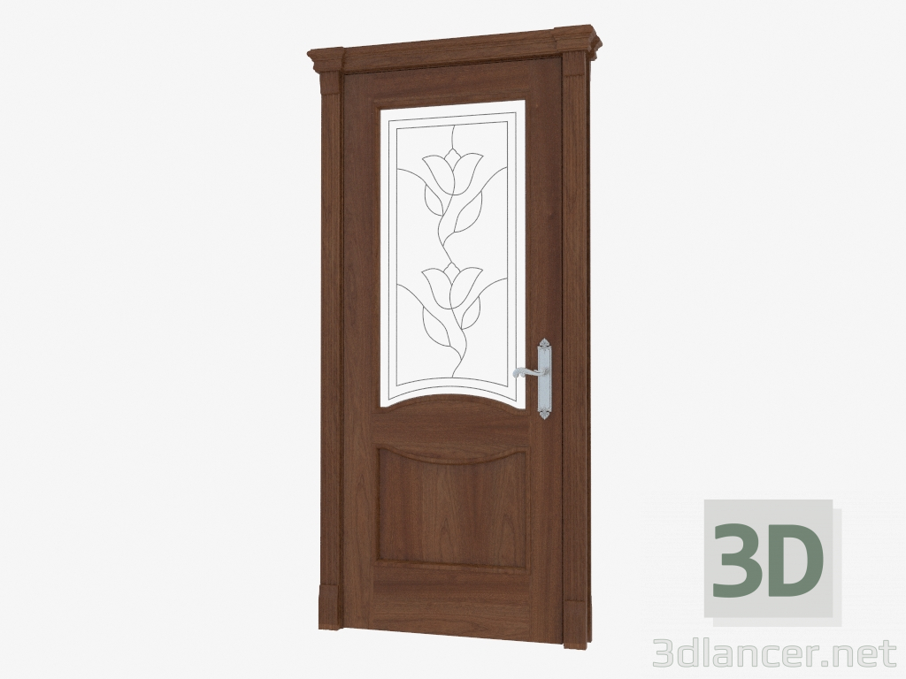 modello 3D Porta interroom Barselona (DO3) - anteprima