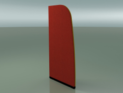 Pannello con profilo curvo 6401 (132,5 x 63 cm, bicolore)