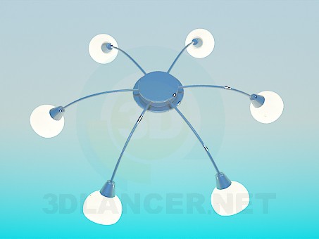 modelo 3D Lámpara de techo - escuchar modelo 3D Lámpara de techo - escuchar