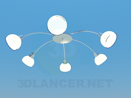 modelo 3D Lámpara de techo - escuchar modelo 3D Lámpara de techo - escuchar
