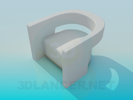 modelo 3D Sillón - escuchar modelo 3D Sillón - escuchar