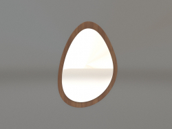 Mirror ZL 05 (305х440, wood brown light)