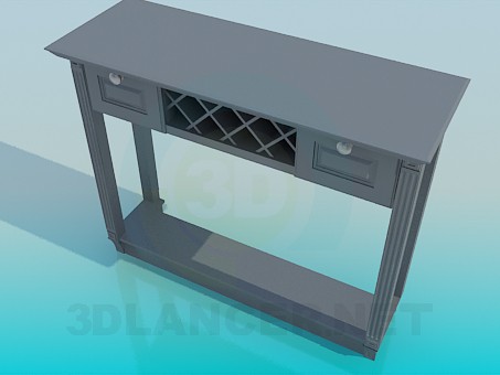 3d модель Подставка – превью 3d модель Подставка – превью
