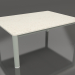 modello 3D Tavolino 70×94 (Grigio cemento, DEKTON Danae) - anteprima